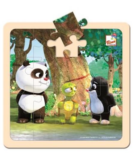 neuveden: Krtek a Panda: S želvou/puzzle 20 dílků neuveden: Krtek a Panda: S želvou/puzzle 20 dílků