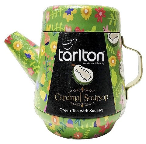 neuveden: TARLTON Tea Pot Cardinal Soursop Green Tea plech 100g