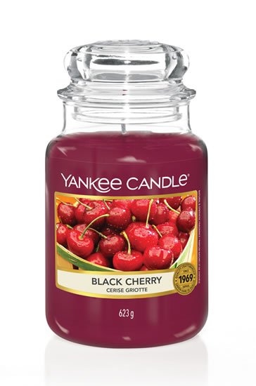 neuveden: YANKEE CANDLE Black Cherry svíčka 623g