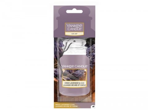 neuveden: YANKEE CANDLE Dried Lavender & Oak vůně do auta visačka papírová