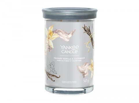 neuveden: YANKEE CANDLE Smoked Vanilla & Cashmere svíčka 567g / 2 knoty (Signature tu neuveden: YANKEE CANDLE Smoked Vanilla & Cashmere svíčka 567g / 2 knoty (Signature tu