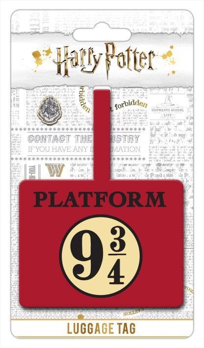 neuveden: Visačka na kufr Harry Potter - nástupiště 9 3/4