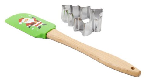 : Vykrajovátko na cukroví a stěrka - vánoční Festive Friends