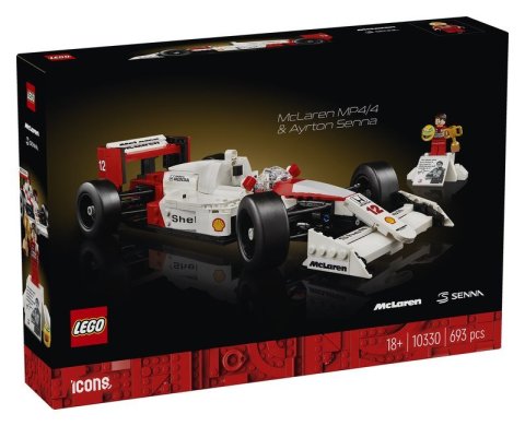 : LEGO® McLaren 10330 MP4/4 a Ayrton Senna
