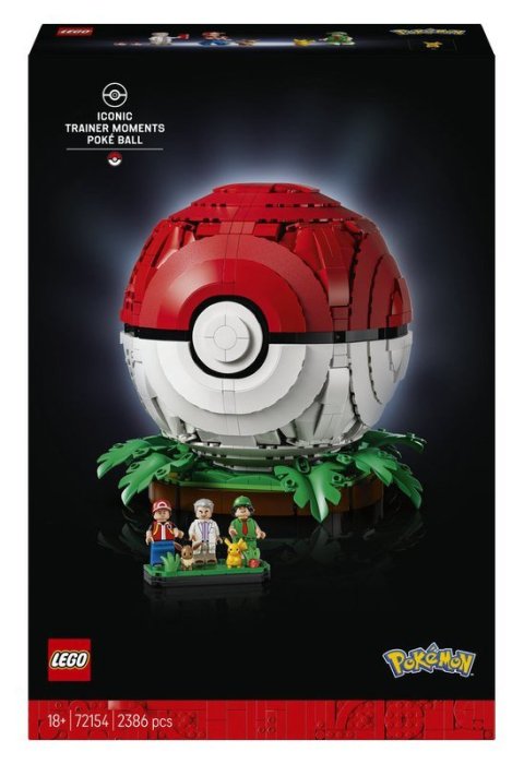 : LEGO® Pokémon™ 72154 Pokébal: Kultovní Trenérské okamžiky