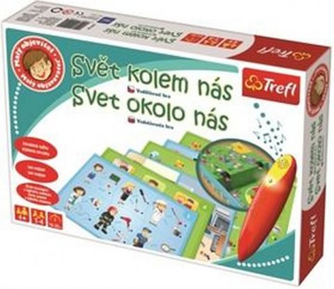 neuveden: Malý objevitel: Svět kolem nás + kouzelná tužka - edukační společenská hra
