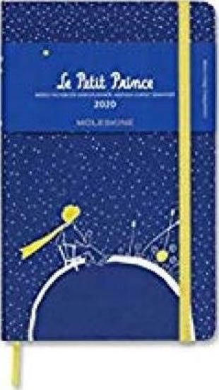 neuveden: Moleskine: Malý princ plánovací zápisník 2020 L