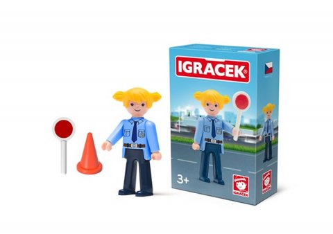 neuveden: IGRÁČEK - Policistka s doplňky neuveden: IGRÁČEK - Policistka s doplňky