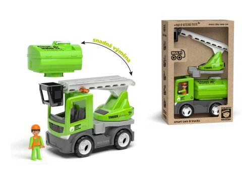 neuveden: ECO MultiGO City 2+1 - Igráček, auto, žebřík, cisterna