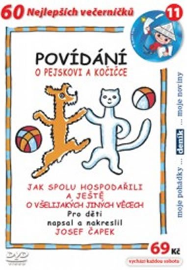 Čapek Josef: Povídání o pejskovi a kočičce - DVD Čapek Josef: Povídání o pejskovi a kočičce - DVD
