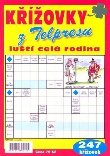 neuveden: Křížovky z Telpresu luští celá rodina - 247 křížovek 1/2009