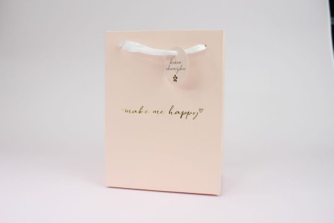 neuveden: Dárková taštička MAKE ME HAPPY