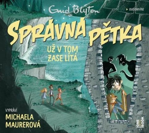 Blytonová Enid: Správná pětka 8. už v tom zase lítá - CDmp3 (Čte Michaela Maurerová)