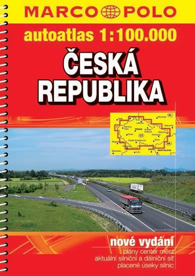 neuveden: Česká republika - autoatlas 1:100.000