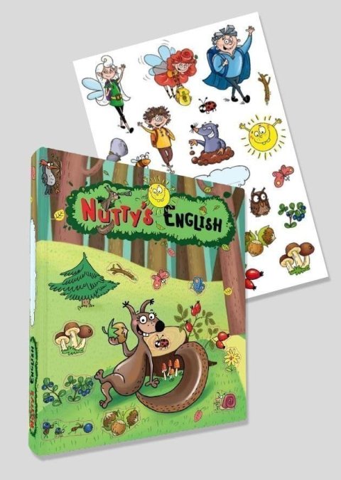 neuveden: Forest Friends 1 - šanon pro žákovské portfolio + samolepky