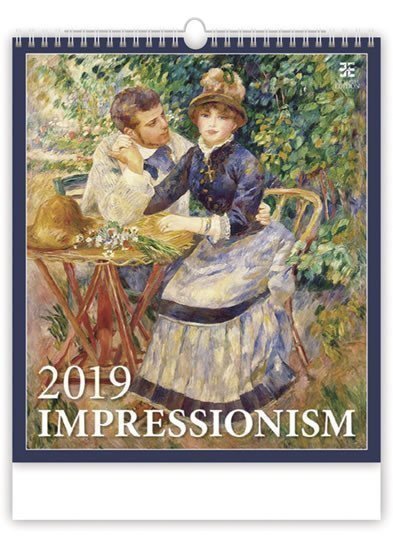 neuveden: Kalendář nástěnný 2019 - Impressionism