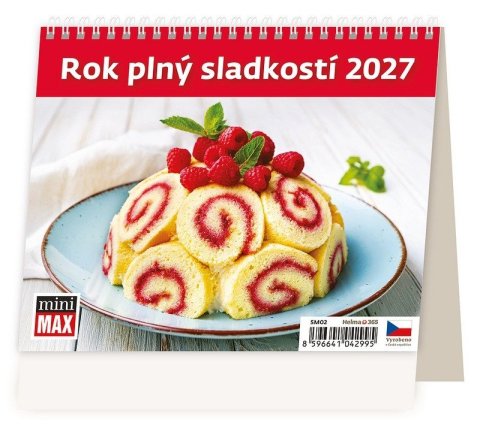 : Kalendář stolní 2027 - MiniMax Rok plný sladkostí