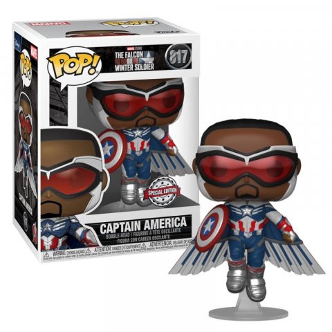 neuveden: Funko POP Marvel: Captain America #817 (The Falcon and the Winter Soldier)