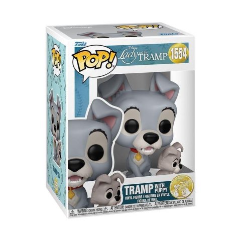 neuveden: Funko POP Disney: Lady and the Tramp - Tramp with Puppy #1554