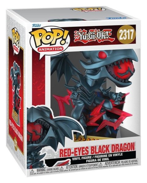 : Funko POP Animation: Yu-Gi-Oh! - Red-Eyes Black Dragon #2317