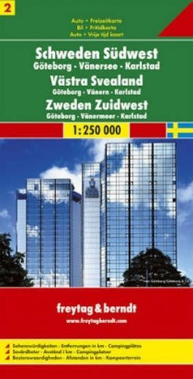 neuveden: AK 0668 Švédsko 2. JZ - Göteborg 1:250 000
