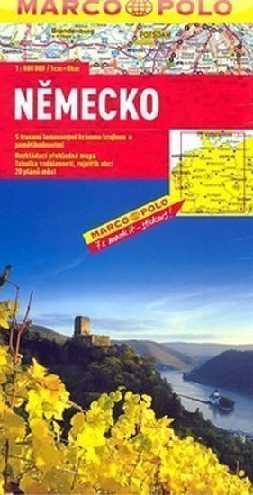 neuveden: Německo - automapa 1:800 000