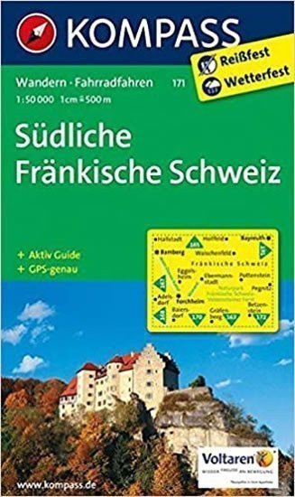 neuveden: Südliche Fränkische Schweiz 171 NKOM 1:50T