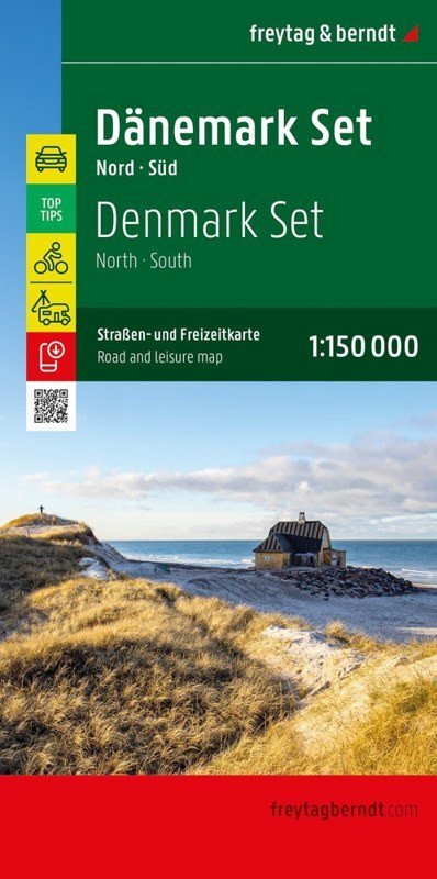 : Dánsko sever - jih 1:150 000 / automapa