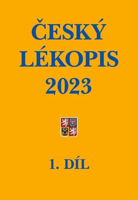Ministerstvo zdravotnictví ČR: Český lékopis 2023, 1. díl