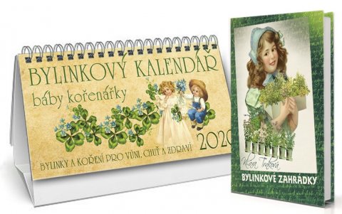 Trnková Klára: Kalendář 2020 Bylinkový + Bylinkové zahrádky