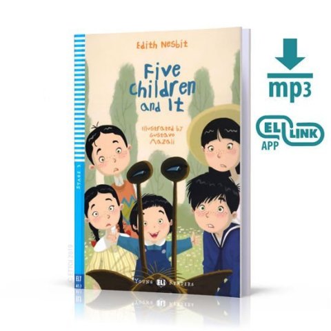 Nesbitová Edith: Young ELI Readers 3/A1.1: Five Children and It + Downloadable Multimedia