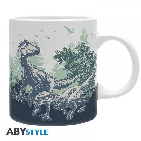 neuveden: Jurský svět keramický hrnek 320 ml - Země raptorů