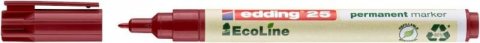 neuveden: Edding Popisovač permanentní 25 EcoLine - červený