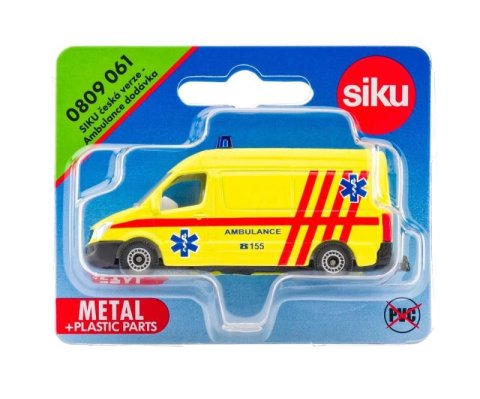 neuveden: SIKU Ambulance dodávka
