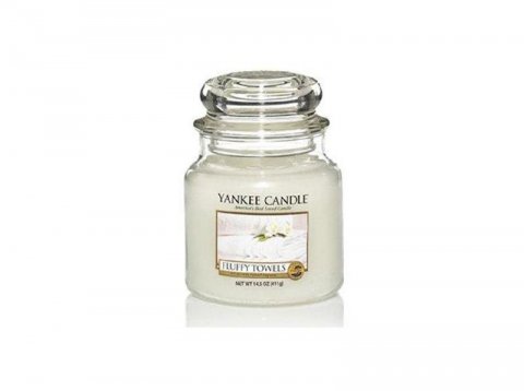neuveden: YANKEE CANDLE Fluffy Towels svíčka 411g
