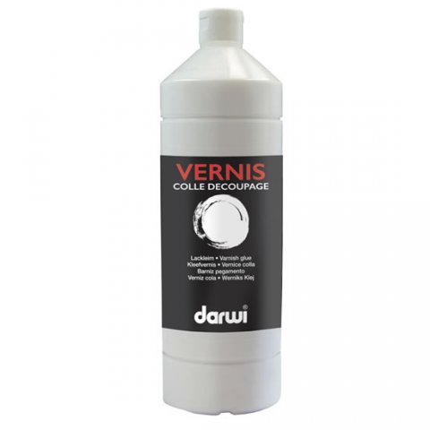 neuveden: DARWI lepidlo s lakem na decoupage 1000 ml