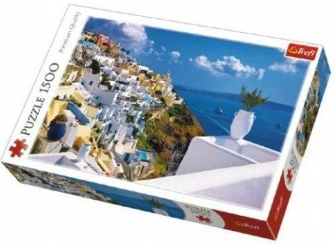 neuveden: Trefl Puzzle Řecko Santorini 1500 dílků neuveden: Trefl Puzzle Řecko Santorini 1500 dílků