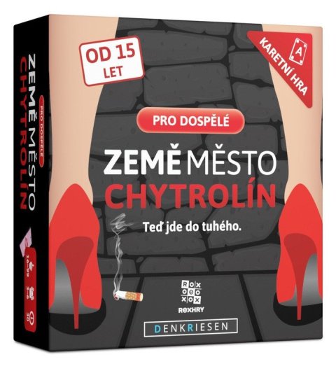 : Země město chytrolín: Pro dospělé - Karetní hra