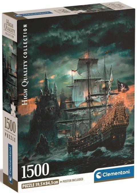 neuveden: Puzzle Pirátská loď 1500 dílků