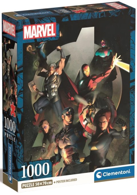neuveden: Puzzle Marvel: Avengers 1000 dílků