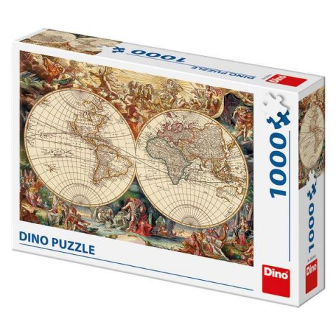 neuveden: Puzzle Historická mapa 1000 dílků