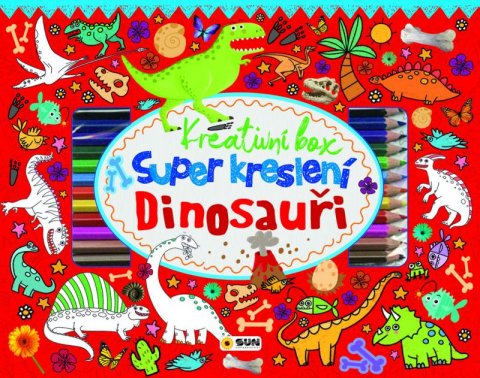 neuveden: Super kreslení Dinosauři - Kreativní box