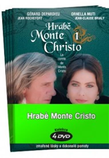 Dumas Alexandre: Hrabě Monte Christo 1 - 4 / kolekce 4 DVD