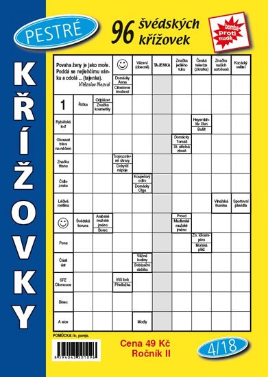 neuveden: Pestré křížovky 4/18