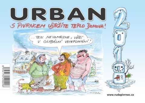 Urban Petr: Kalendář Urban 2018 - S Pivrncem udržíte teplo domova!