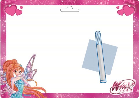 neuveden: Winx Club - Stíratelná tabulka A4 neuveden: Winx Club - Stíratelná tabulka A4