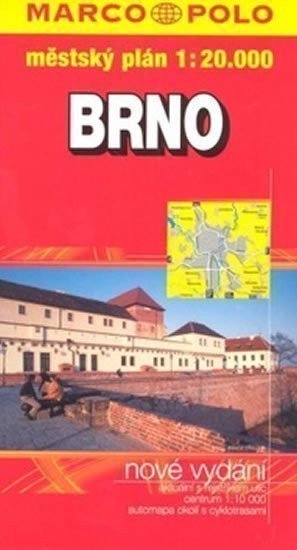 neuveden: Brno - plán tvrdá obálka