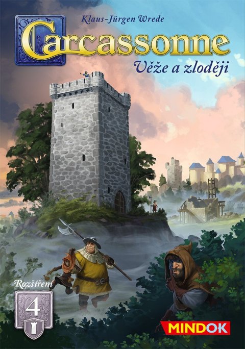 Wrede Klaus-Jürgen: Carcassonne: Věže a zloději (Rozšíření 4) Wrede Klaus-Jürgen: Carcassonne: Věže a zloději (Rozšíření 4)