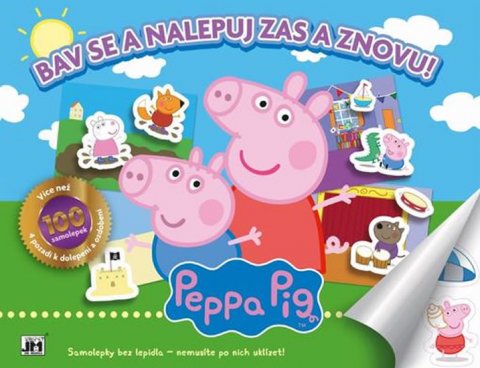 neuveden: Peppa - Samolepkové album
