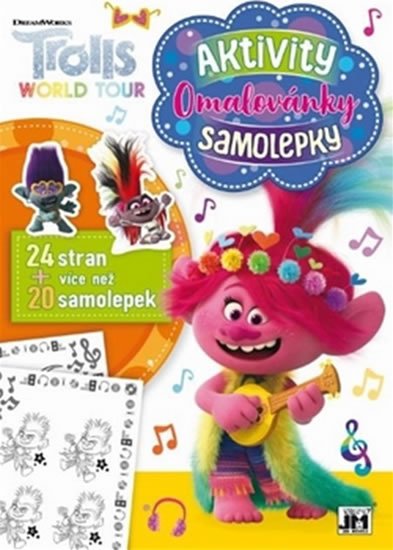 kolektiv autorů: Trollové 2 - Aktivity omalovánky